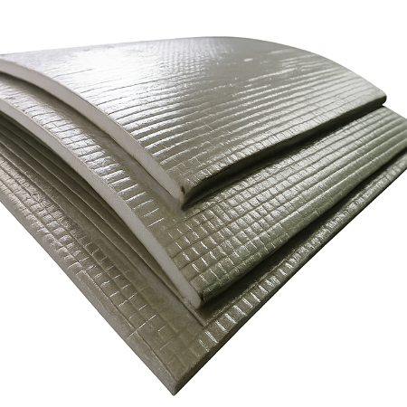 UEPE – insulation with double sided metallic  foil film + EPE+PE foam for advanced heat Insulation – 10mmPE + 10mm EPE foam layers