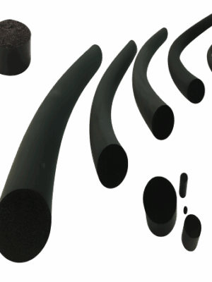 UNEO25 foam cord black – various diameters