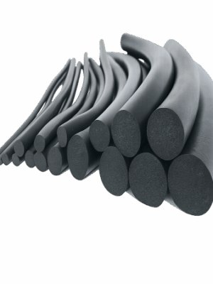 UNEO25 foam cord black – various diameters