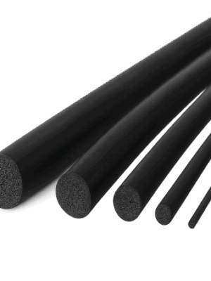 UNEO25 foam cord black – various diameters