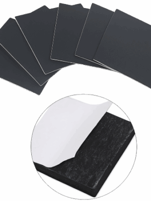 UNEO25 Black Foam Sheet, With Adhesive