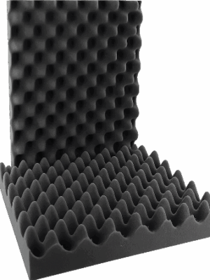 UPU White Convoluted Foam